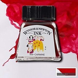 WINSOR & NEWTON - Inchiostro di China 14 ml Carminio 956