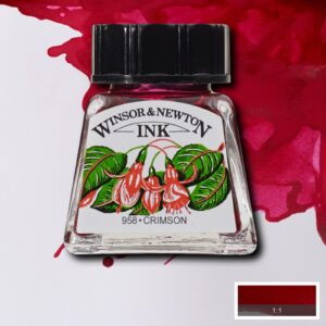 WINSOR & NEWTON - Inchiostro di China 14 ml Cremisi 958