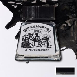WINSOR & NEWTON - Inchiostro di China 14 ml Nero Indiano 951