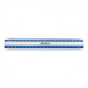 ARCHITETTO - Riga in alluminio doppio decimetro 20cm