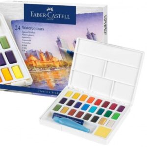 FABER CASTELL 24 Acquerelli 
