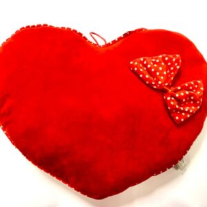 CUORE VELLUTO CON FIOCCO