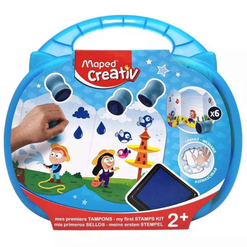 MAPED - Creativ My First Stamps Kit Motivi da stampare