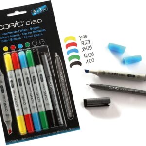 COPIC – Set 5 Pennarelli Copic Ciao + multiliner 0,3mm