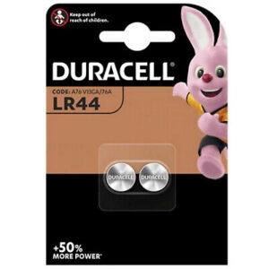 DURACELL - LR44 Batteria a bottone al litio 1,5V