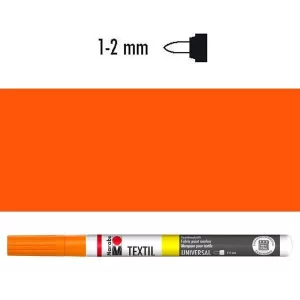 MARABU - Pennarello per tessuti Arancione 013