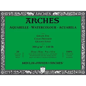 ARCHES - carta acquerello grana fine