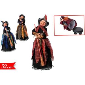 GOLDEN HILL - Cofanetto epifania a forma di Befana 52cm