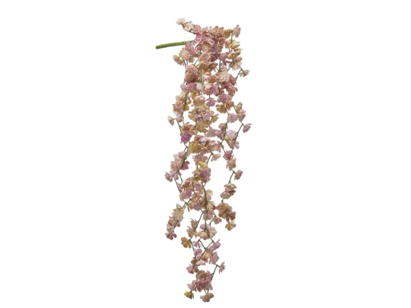 EDG - Pianta artificiale Echeveria cespuglio cadente rosa h.44 cm