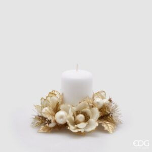 EDG - Corona girocandela magnolia oro d.15