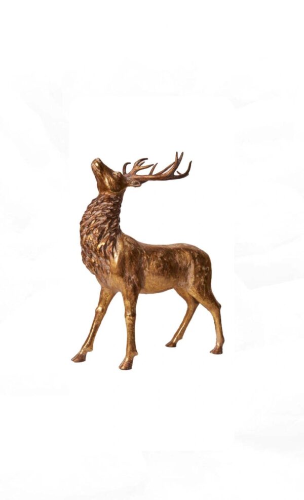 STILE NORDICO - Renna bronzo maxi