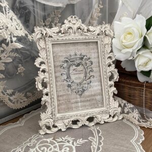 BLANC MARICLO'- Portafoto bianco Romantique 13x18 cm