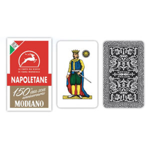 MODIANO - Carte Napoletane Rosso 150° anniversario Pz 40