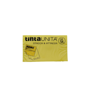 TINTA UNITA - Blocchetti Memo Adesivi 125x75 Giallo Fluo