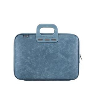 BOMBATA - Borsa Denim con tracolla per documenti e PC 15,6"