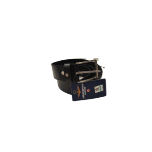 AERONAUTICA MILITARE - Cintura in pelle nera uomo
