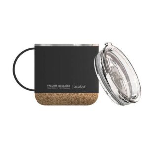 ASOBU - Tazza termica da caffe in ceramica con base di sughero 490 ml