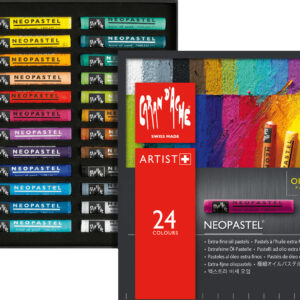 CARAN D'ACHE - Box 24 Neopastel pastelli ad olio extra fine