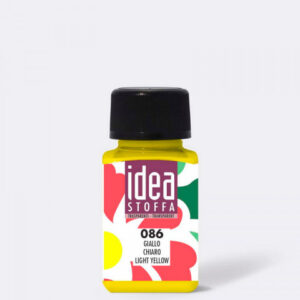 MAIMERI - Idea Stoffa Colore per Tessuto Giallo chiaro 086