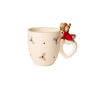 STILE NORDICO - Tazza con angioletto e manico cuore