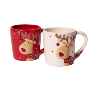 STILE NORDICO - Tazza con renna