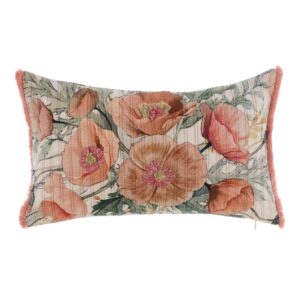 BLANC MARICLO' - Cuscino coquelicot 35×50 cm armonia floreale