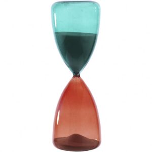BAGUTTA HOME - Clessidra colorata in vetro rosso/cobalto 45 minuti Bagutta clessidra 45 minuti Clessidra 45 minuti di colore rosso e cobalto. Prodotto ideale per Bomboniere originali.