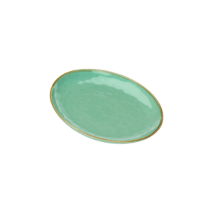 ROSE&TULIPANI - Concerto Verde Acqua Vassoio Rotondo D 32 Cm