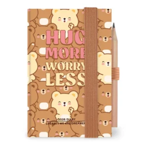 LEGAMI - Agenda 12 Mesi Fotografica Bigiornaliera Mini Teddy Bear