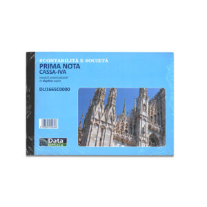 DATA UFFICIO - Blocco Prima Nota Cassa IVA A5 2 copie