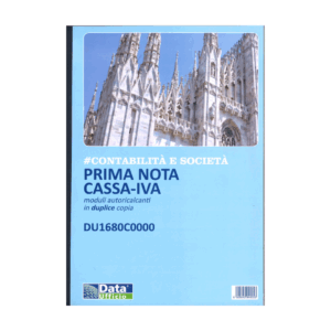 DATA UFFICIO - Blocco Prima Nota Cassa-Iva duplice copia A4