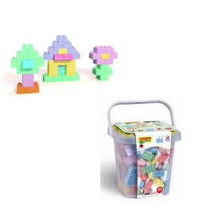 ANDRONI - Secchio costruzioni Unicoplus 60 Pezzi