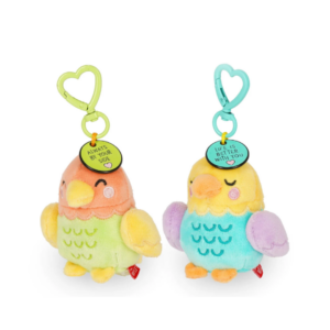 LEGAMI - 2 Portachiavi con Peluche - Super Soft! - Tiny