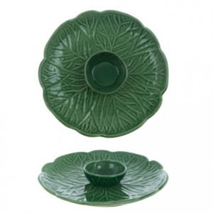 BLANC MARICLO - Vassoio "Orto in Ceramica" 36 x 5 x 36