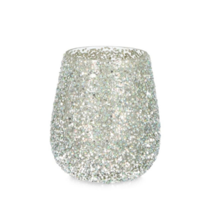 BIZZOTTO - Porta Candela in vetro Brillant Argento