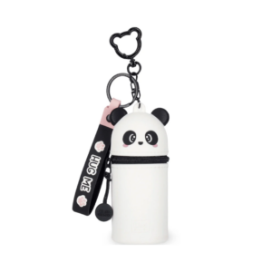 LEGAMI - Portamonete con Portachiavi Panda - Mini Kawaii