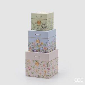 EDG - Set 3 scatole Flower