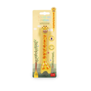 Penna a Sfera Giraffe con Base - Stand-Ink Ovation