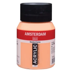 AMSTERDAM- Colore acrilici 500ml - Napoli giallo/rosso 224