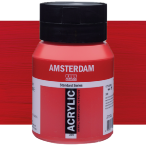 AMSTERDAM -STANDARD ACRYLIC 500ML 399 NAPHTOLROOD DONKER