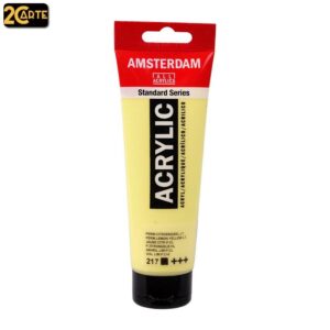 Amsterdam Colori Acrilici 120ml. N° 217 - GIALLO LIMONE PERM. CHIARO