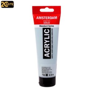 AMSTERDAM-Colori Acrilici 120ml. N° 750 - GRIGIO BLUASTRO CHIARO