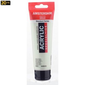 AMSTERDAM- Colori Acrilici 120ml N° 822 - VERDE PERLATO
