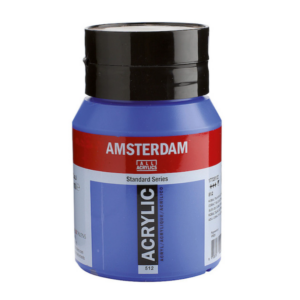 AMSTERDAM - Colore Acrilico 500 ml - Blu Cobalto 512