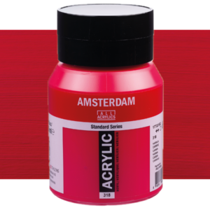 AMSTERDAM -STANDARD ACRILICO 500ML 318 CARMINIO