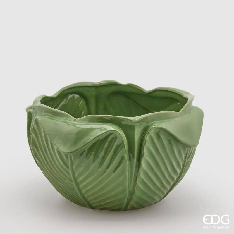 EDG - Vaso Decorativo Freaky Foglie Verde in Gres
