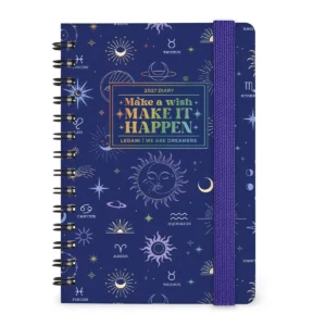 LEGAMI - Agenda 12 Mesi Settimanale Small Spiralata 2027 - Celestial