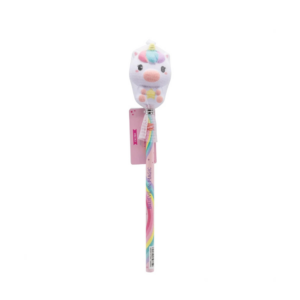 LEGAMI- Legami Squeeze Pencil Unicorno Matita con Personaggio Squishy Antistress