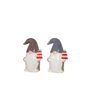 GILDE - Statua Piccola Santa Verdo ass. grigio e marrone