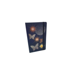 COMIX - Agenda Settimanale Allure 12 Mesi 2027 - Week Large Blu - Farfalle